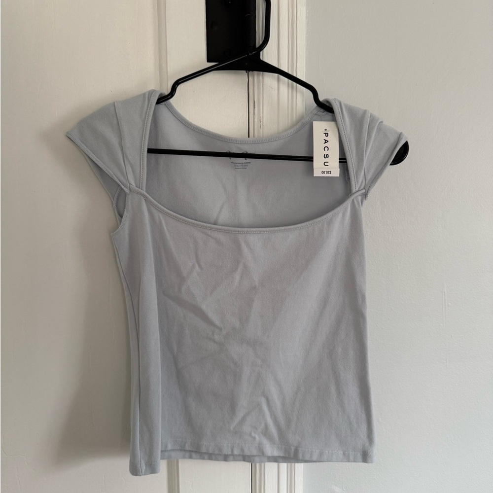 PacSun Light Blue Short Sleeve Top